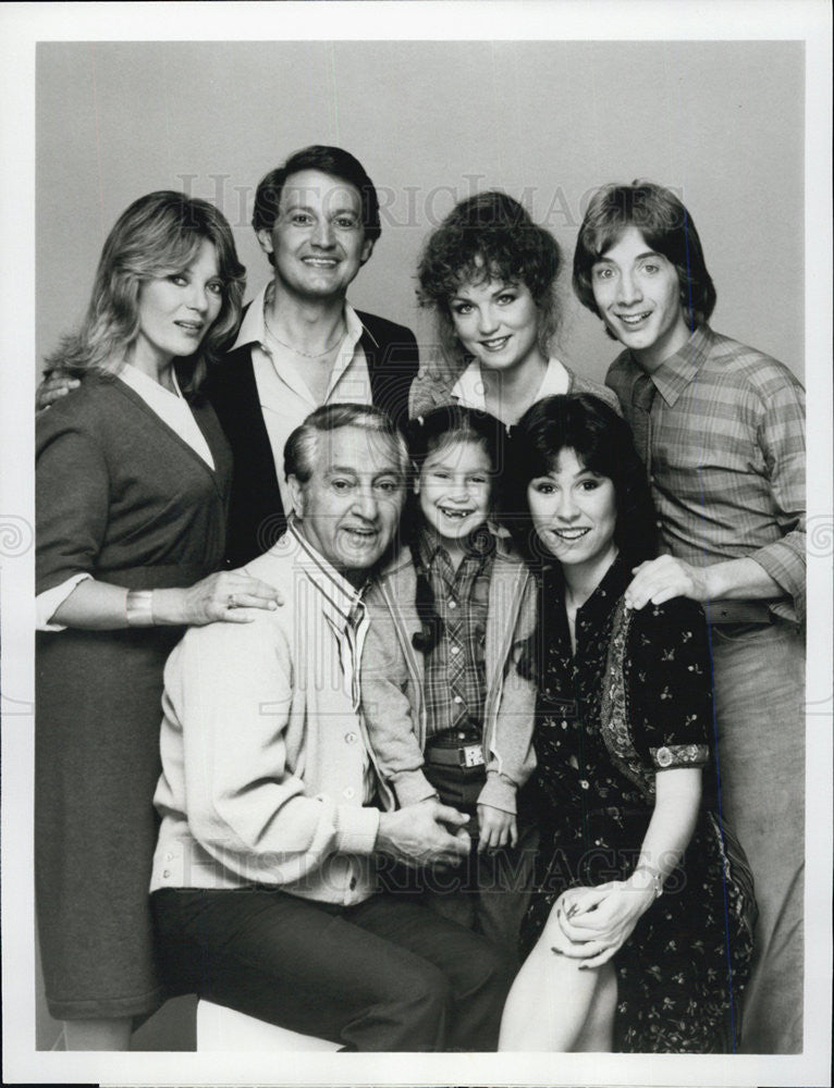 1980 Press Photo Cast of "I'm a Big Girl Now" - Historic Images