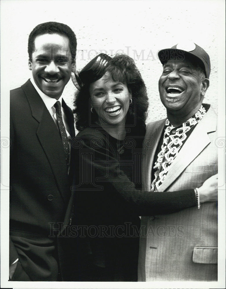 1988 Press Photo Tim Reid in &quot;Franks Place&quot; - Historic Images