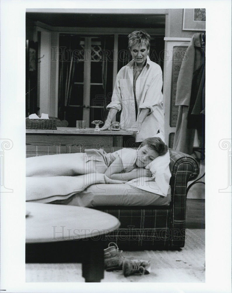 1980 Press Photo Clris Leachaman on "The Facts of Life" - Historic Images
