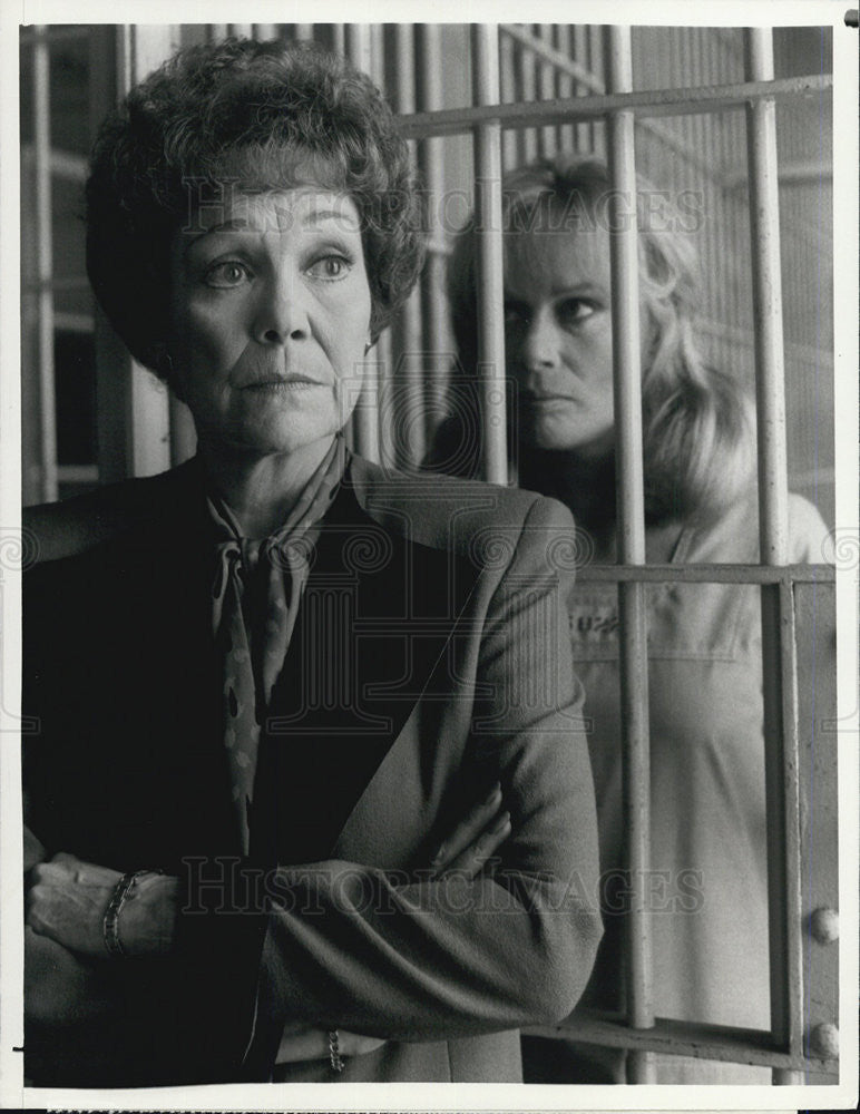 1983 Press Photo Jane Wyman in &quot;Falcon Crest&quot; - Historic Images