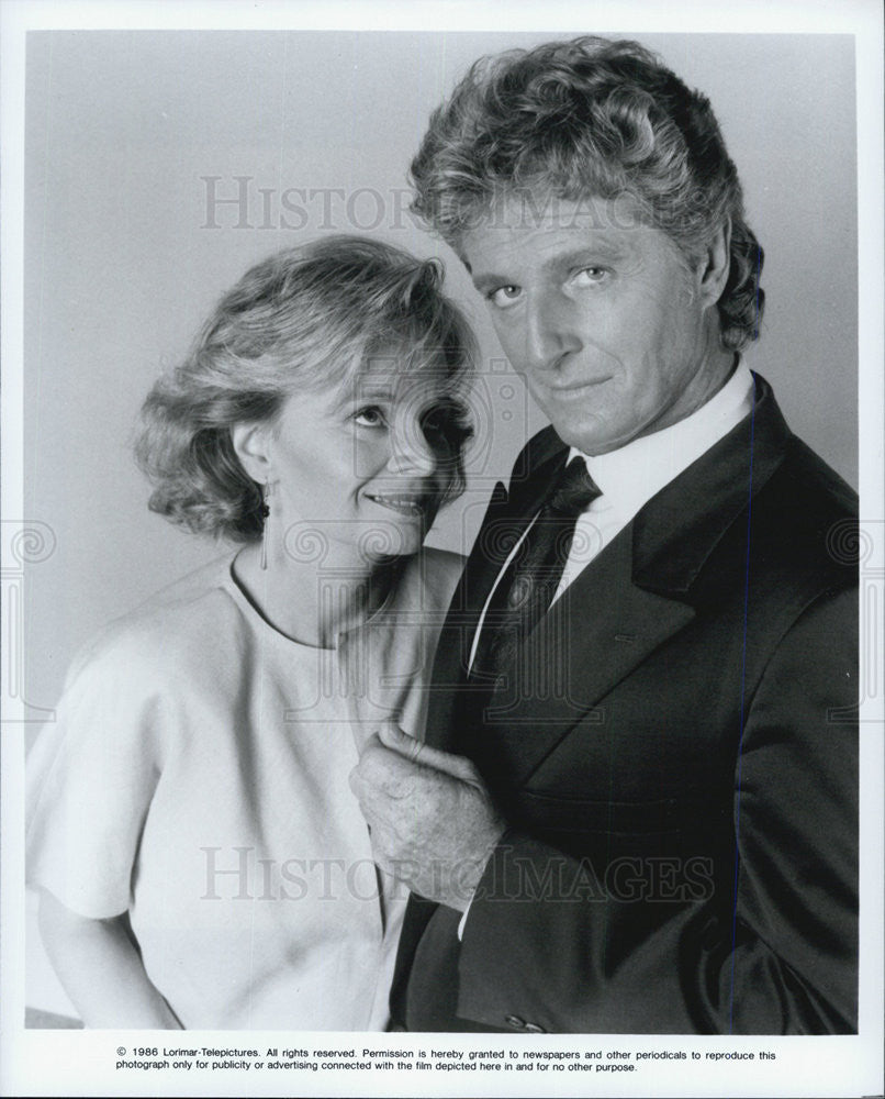 1986 Press Photo Marjoe Gartner in &quot;Falcon Crest&quot; - Historic Images