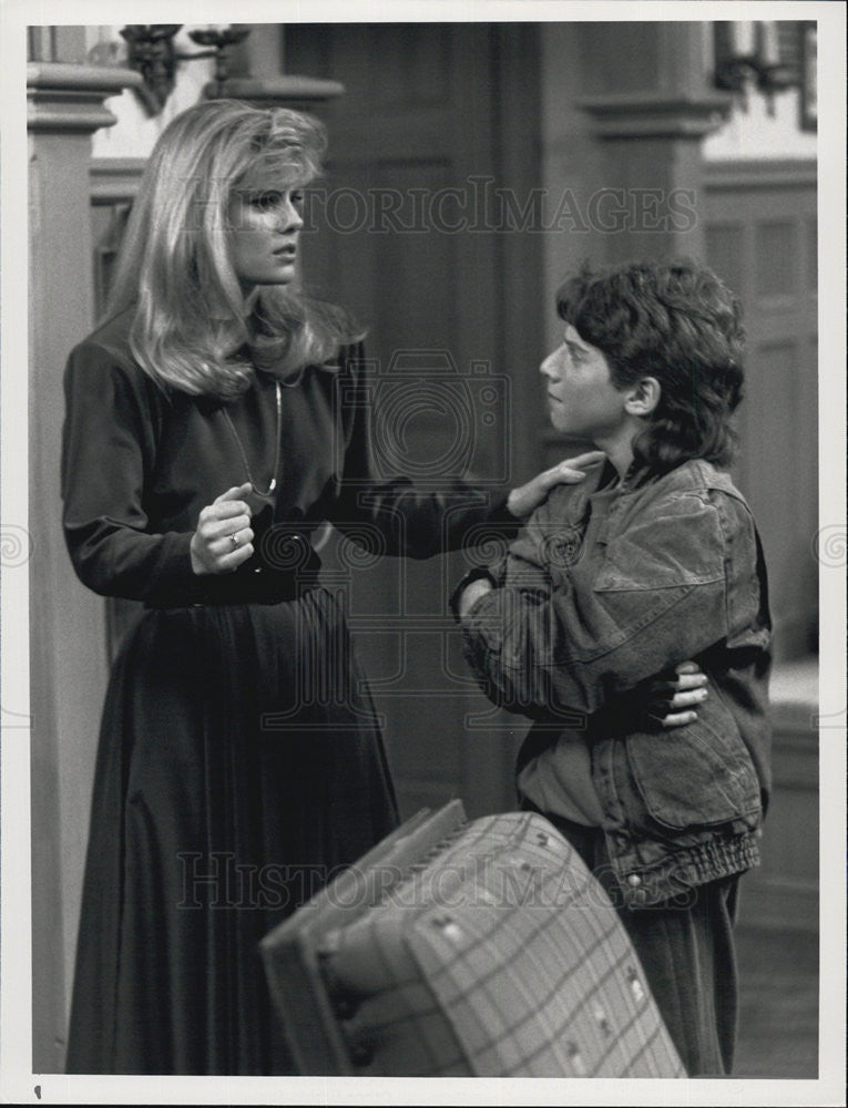 1988 Press Photo Lisa Whelchel Actress Seth Green Actor Facts Of Life Sitcom - Historic Images