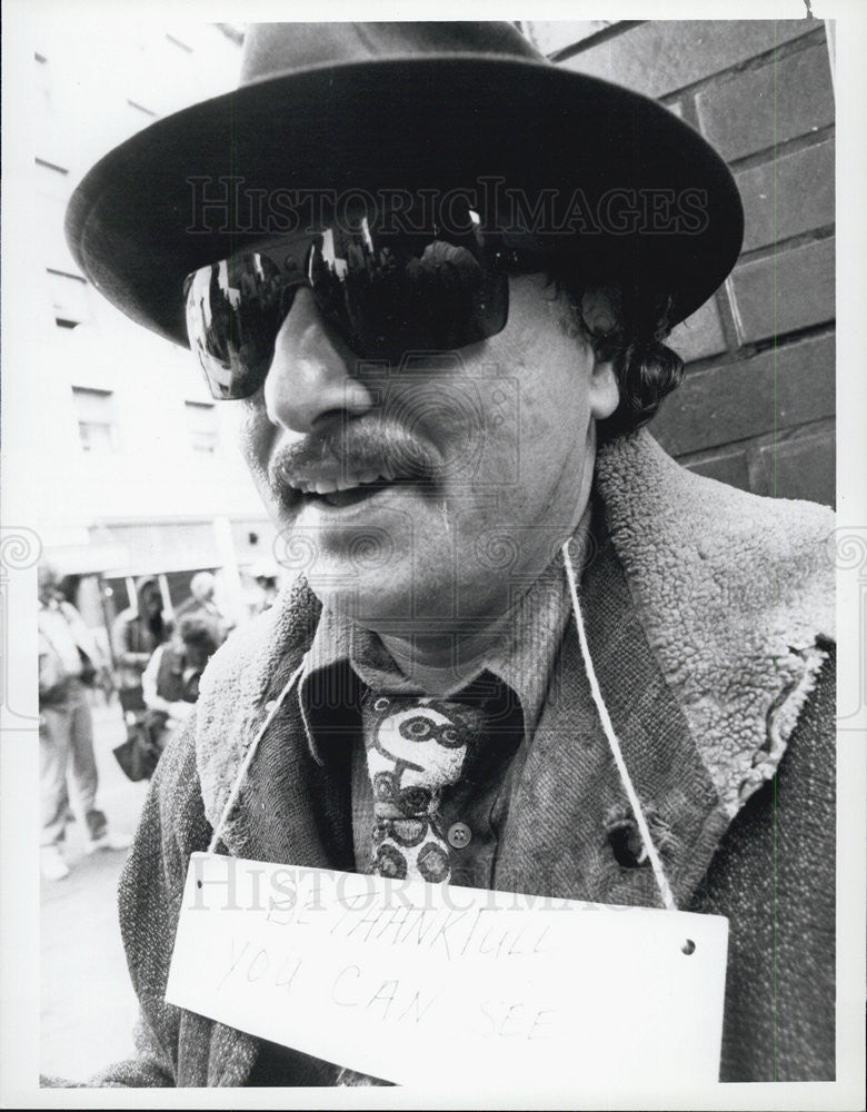 1986 Press Photo Dennis Franz in &quot;Hill Street Blues&quot; - Historic Images