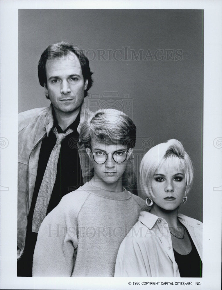 1986 Press Photo cast from &quot;HEART OF THE CITY&quot; TV show - Historic Images