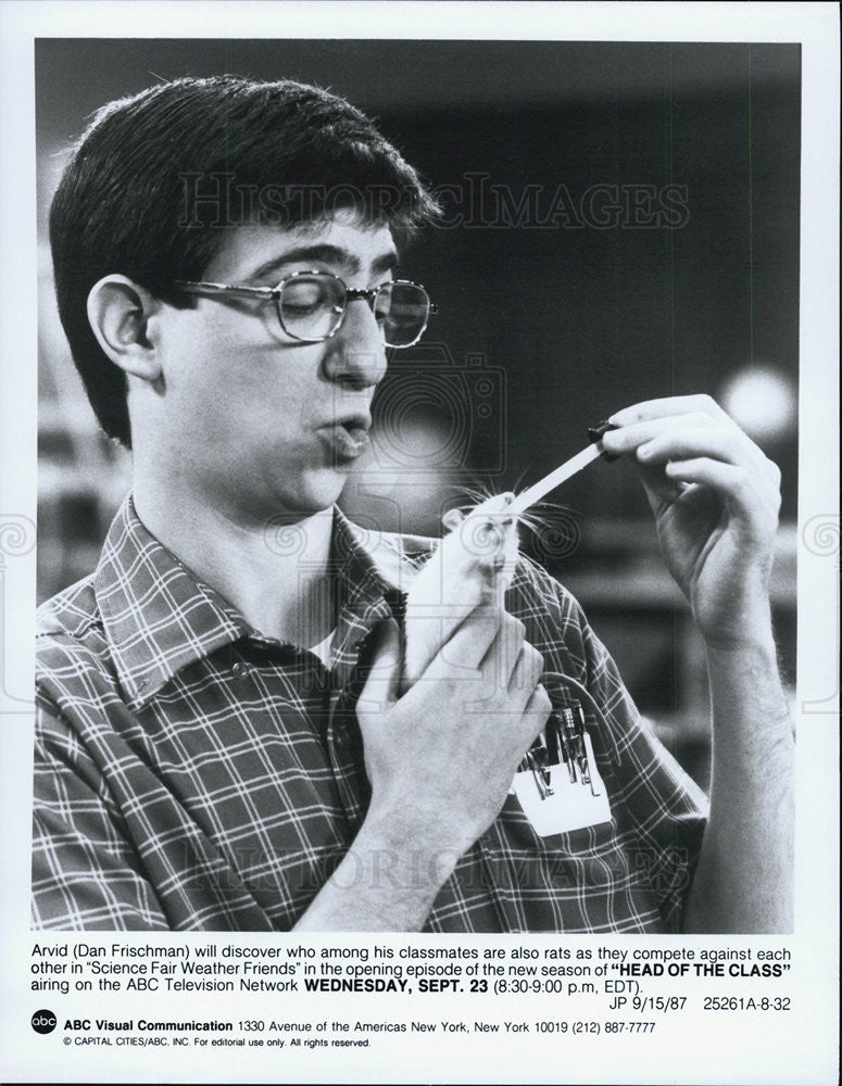 1987 Press Photo &quot;Head of the Class&quot; - Historic Images