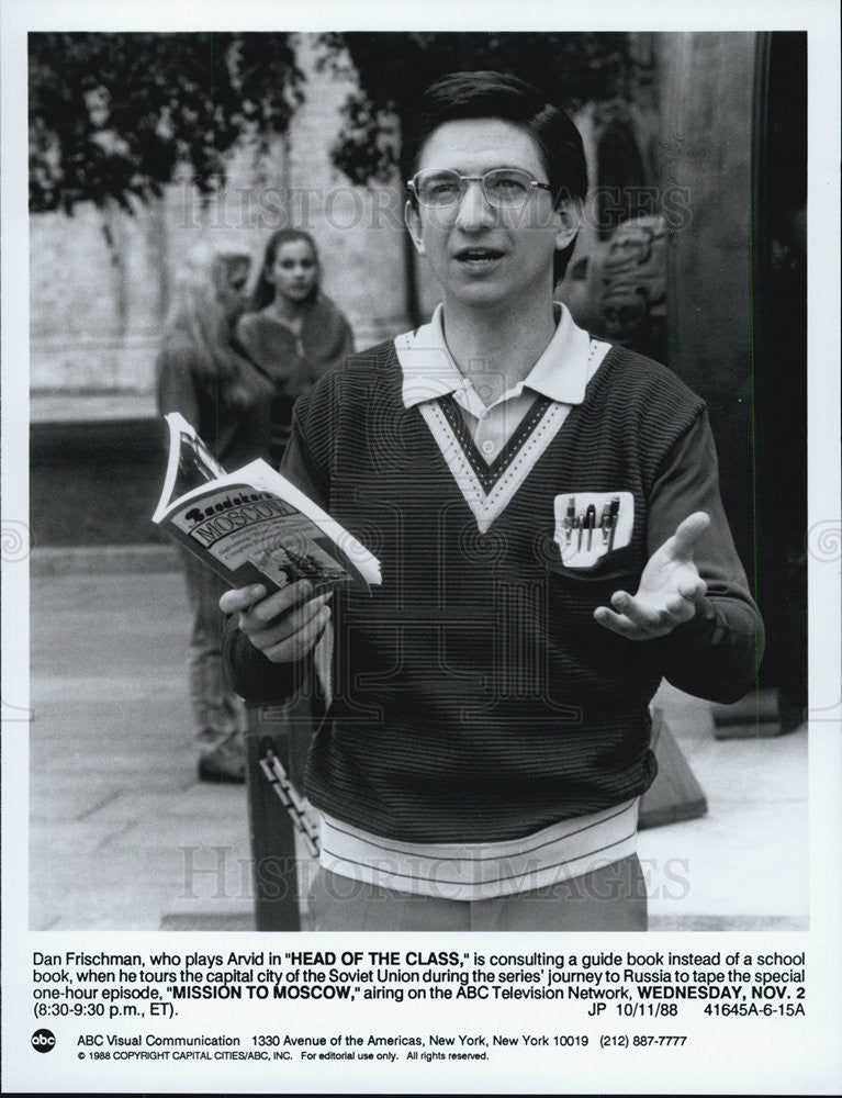 1988 Press Photo &quot;Head of the Class&quot; - Historic Images