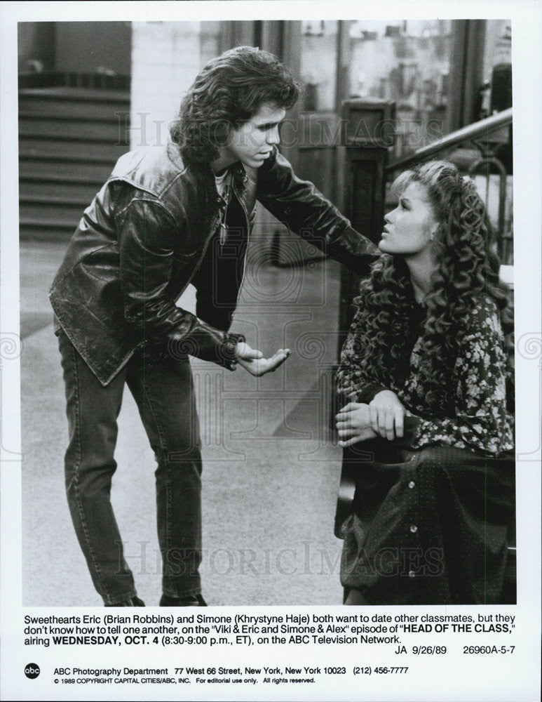 1989 Press Photo &quot;Head of the Class&quot; - Historic Images