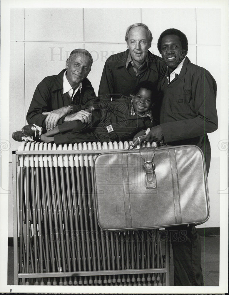 1979 Press Photo cast from &quot;Diff&#39;rent Strokes&quot; and &quot;Hello, Larry&quot; TV shows - Historic Images