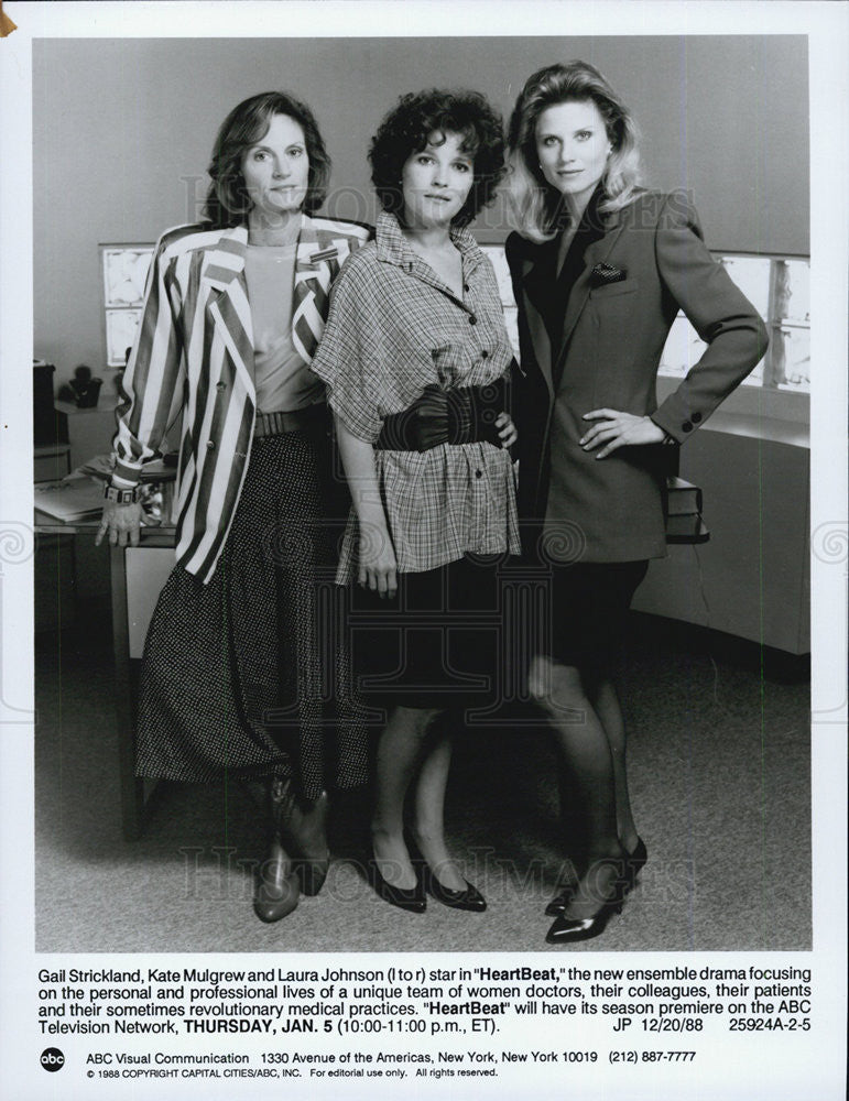 1988 Press Photo &quot;Heartbeat&quot; - Historic Images