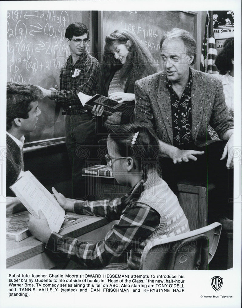 1986 Press Photo &quot;Head of the Class&quot; - Historic Images