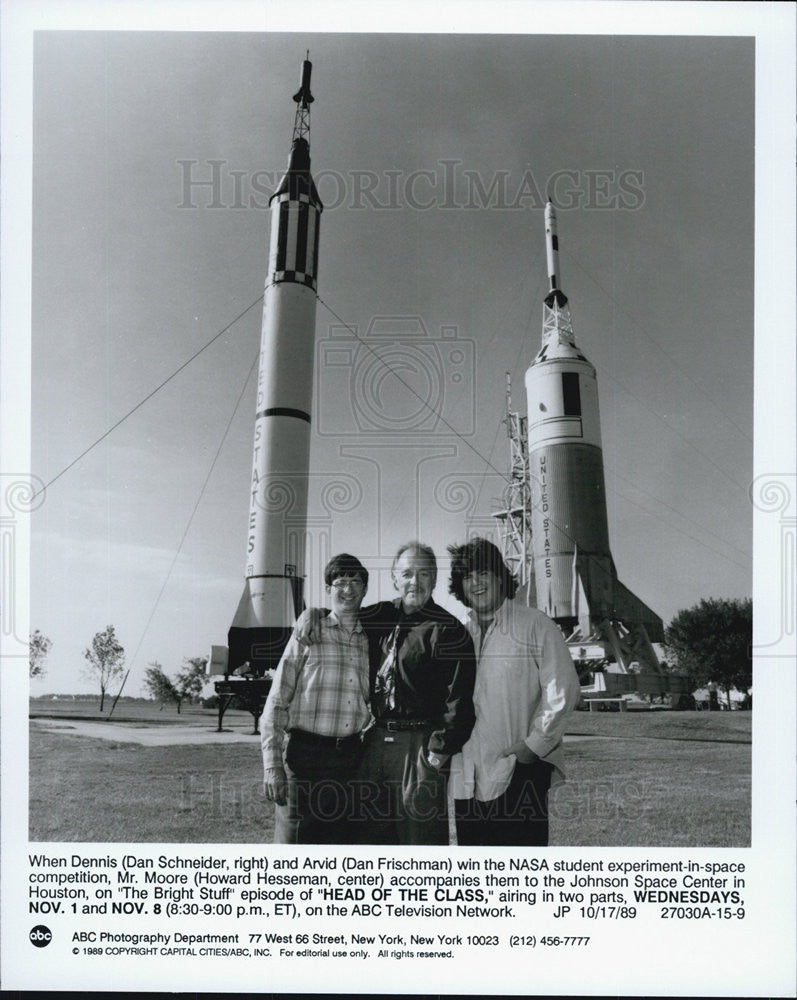 1986 Press Photo Cast of &quot;Head of the Class&quot; - Historic Images