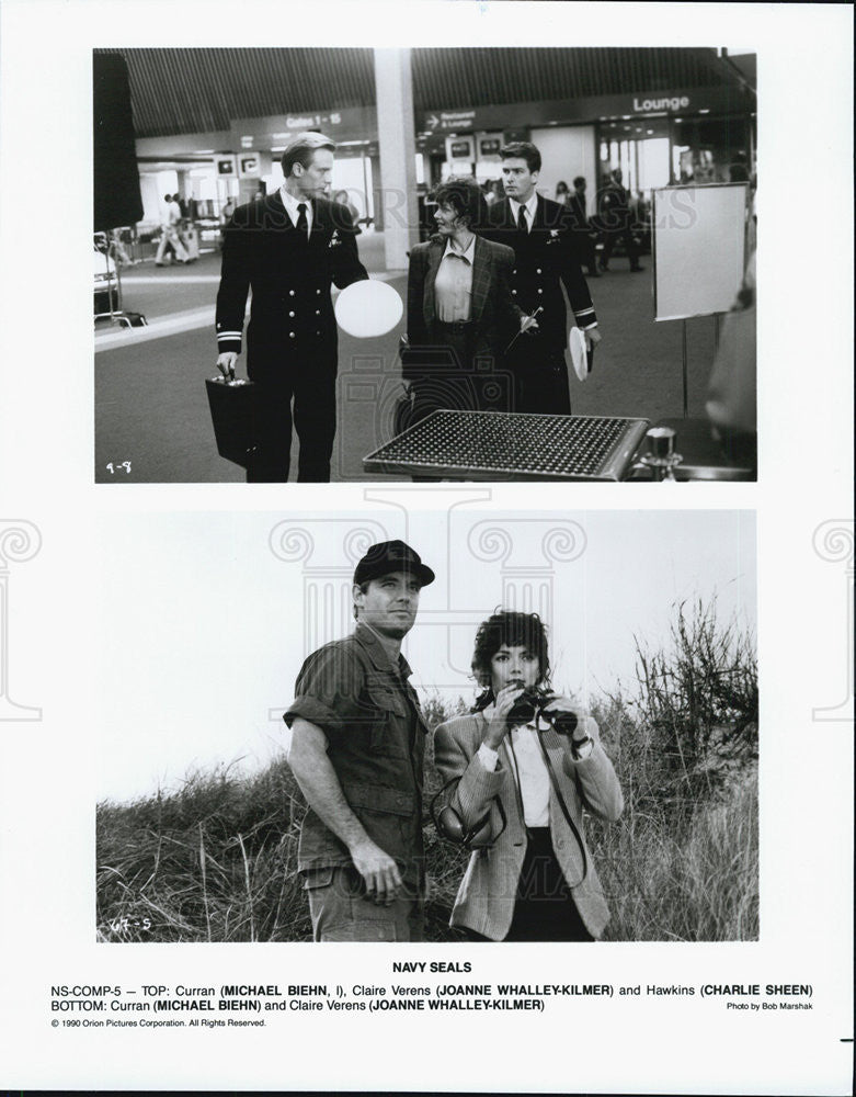 1990 Press Photo &quot;Navy Seals&quot; - Historic Images