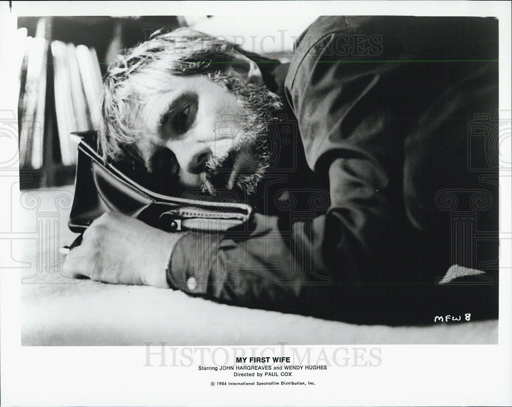 1984 Press Photo John Hargreaves from &quot;MY FIRST WIFE&quot; - Historic Images