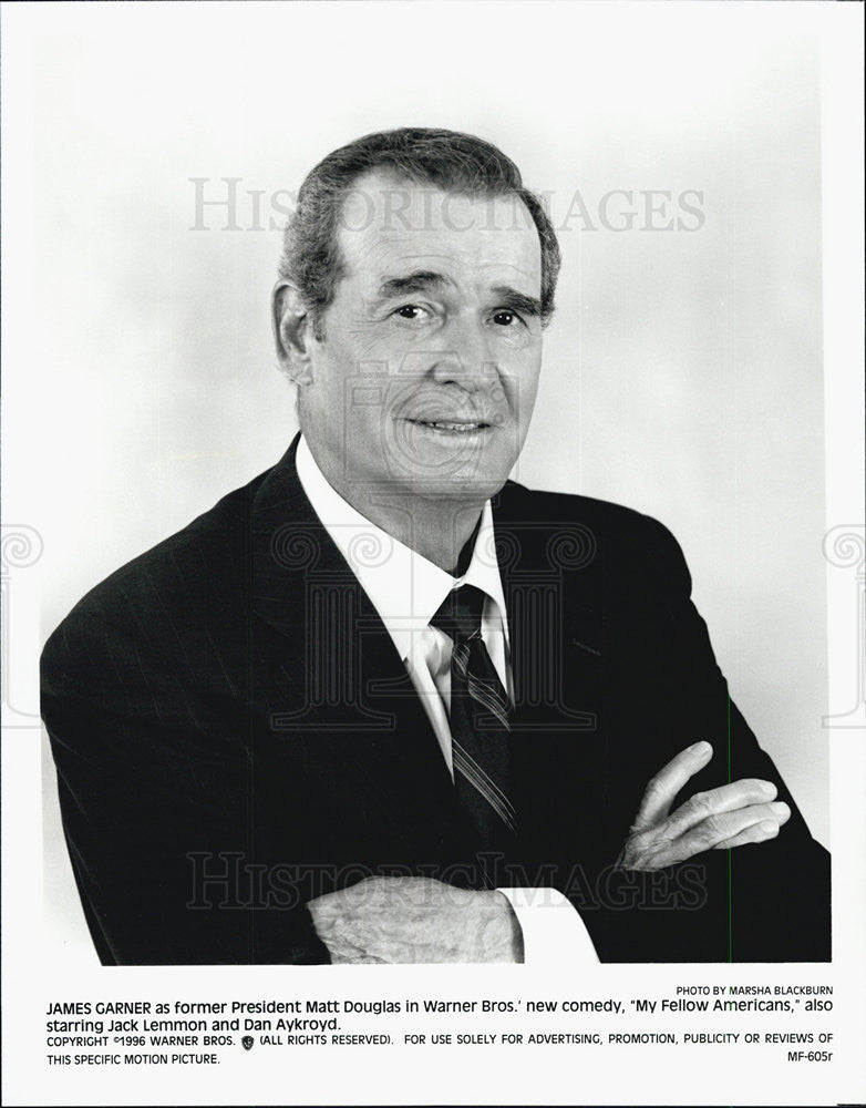 1996 Press Photo James Garner from &quot;MY FELLOW AMERICANS&quot; - Historic Images