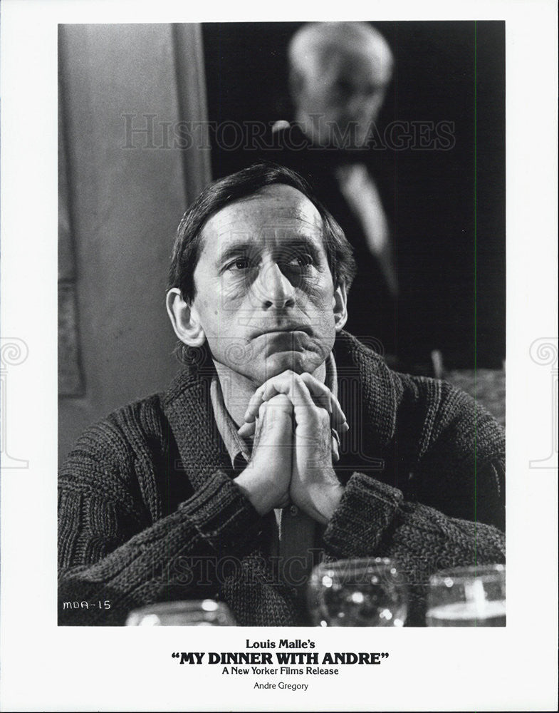 Press Photo Andre Gregory MY DINNER WITH ANDRE - Historic Images