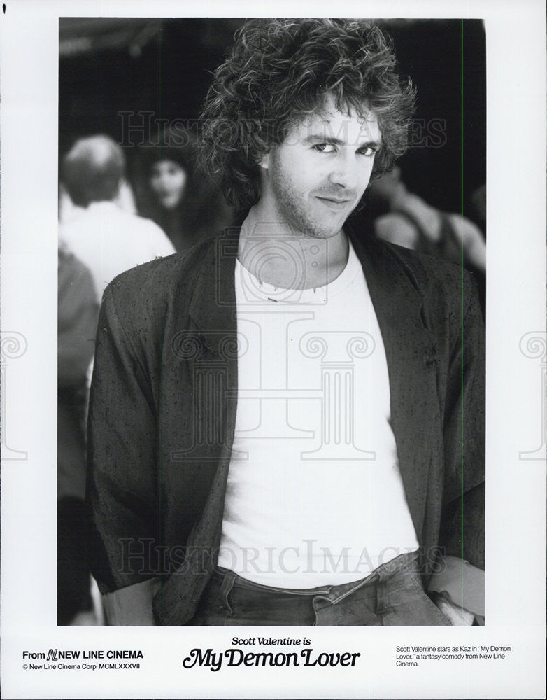 1987 Press Photo Scott Valentine SCOTT VALENTINE IS MY DEMON LOVER - Historic Images