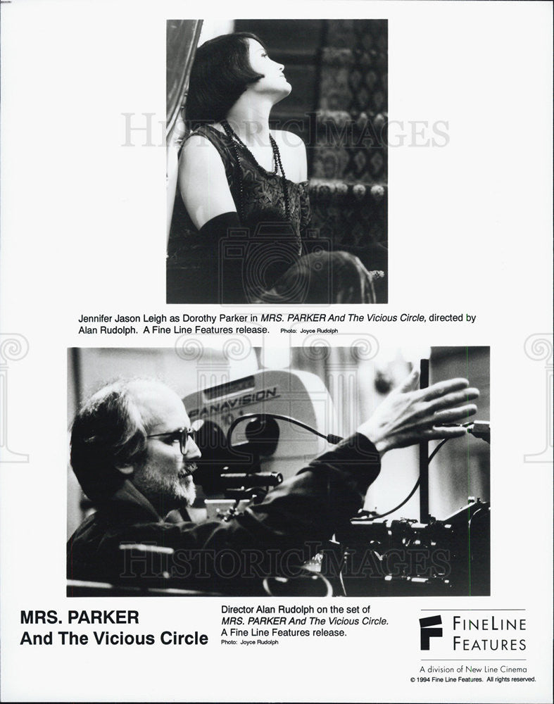 1994 Press Photo &quot;Mrs Parker and the Vicious Circle&quot; - Historic Images