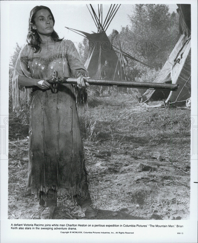 1980 Press Photo Victoria Racimo THE MOUNTAIN MEN - Historic Images