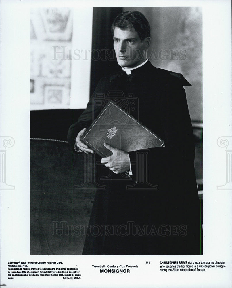 1982 Press Photo &quot;Monsignor&quot; - Historic Images