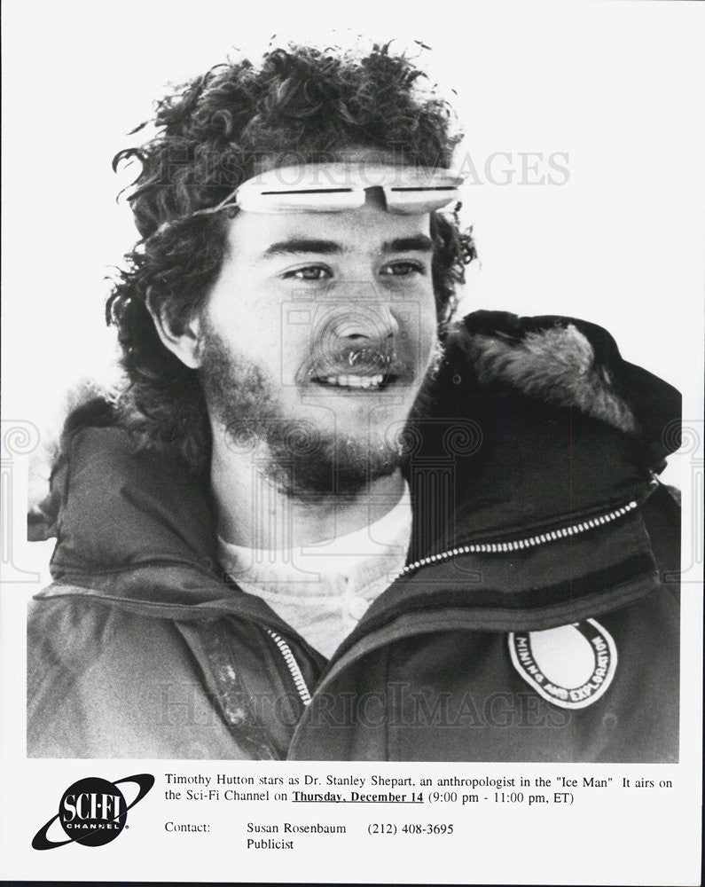 Press Photo Timothy Hutton THE ICE MAN - Historic Images