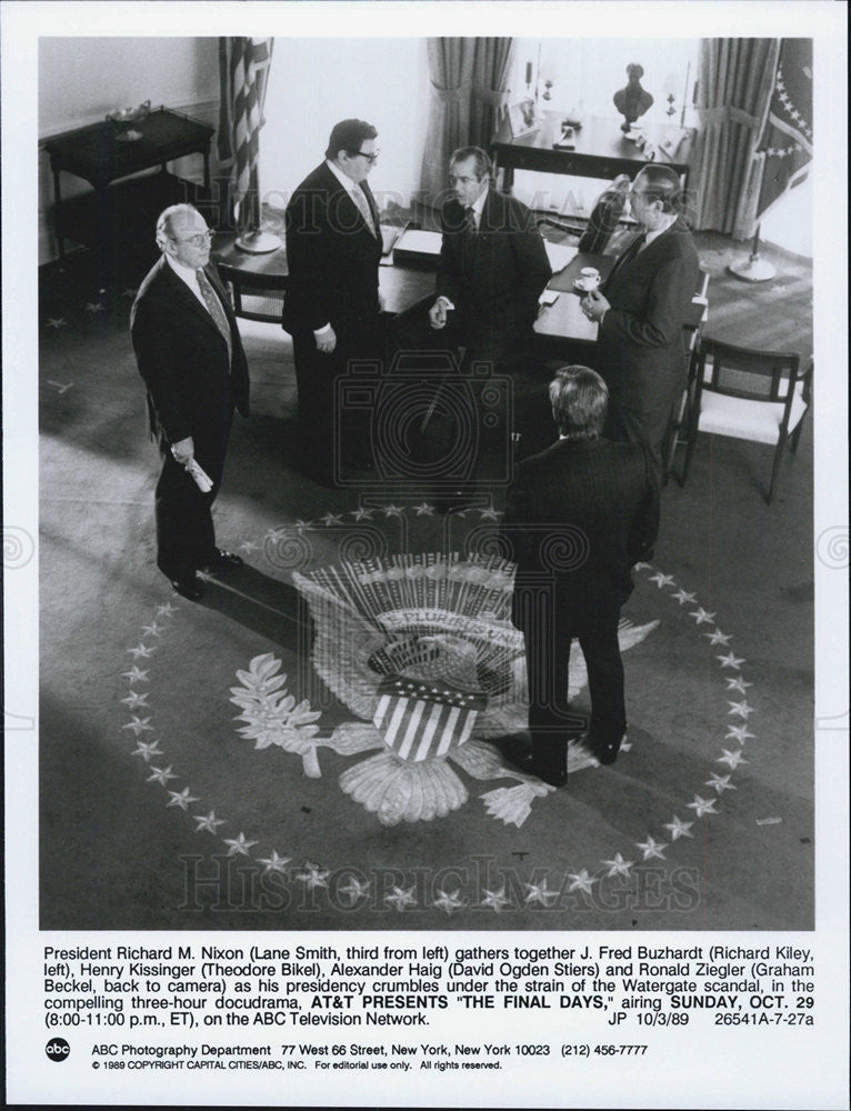 1989 Press Photo AT&amp;T Presents The Final Days - Historic Images