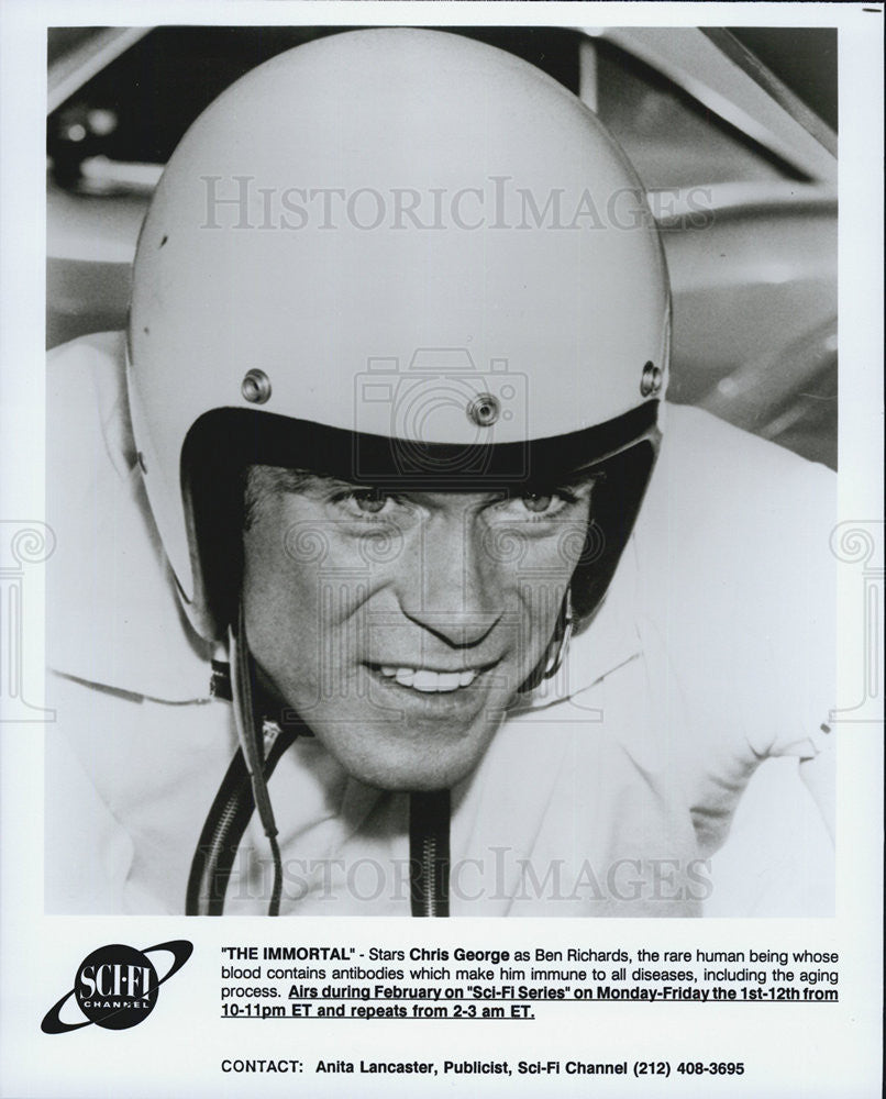 1970  Press Photo Actor Chris George Stars As Ben Richards In &quot;The Immortal&quot; - Historic Images