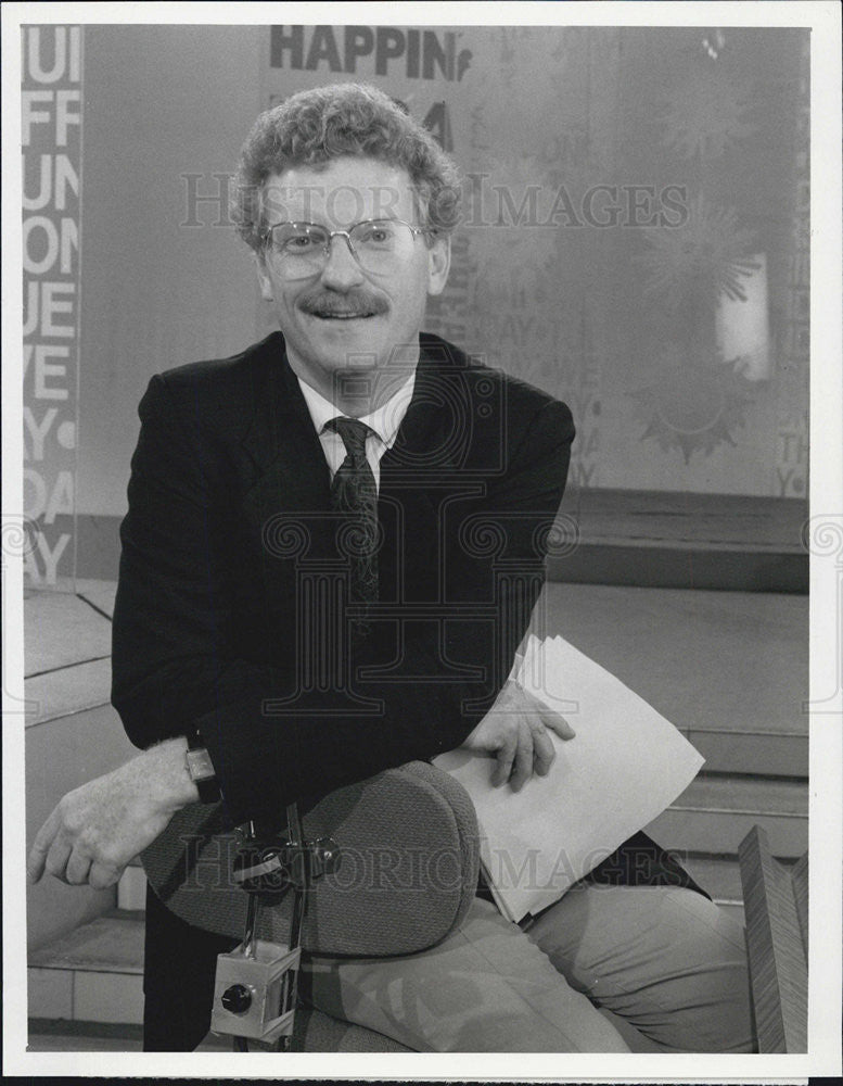 1987 Press Photo William Giest &quot;Sunday Morning&quot; - Historic Images