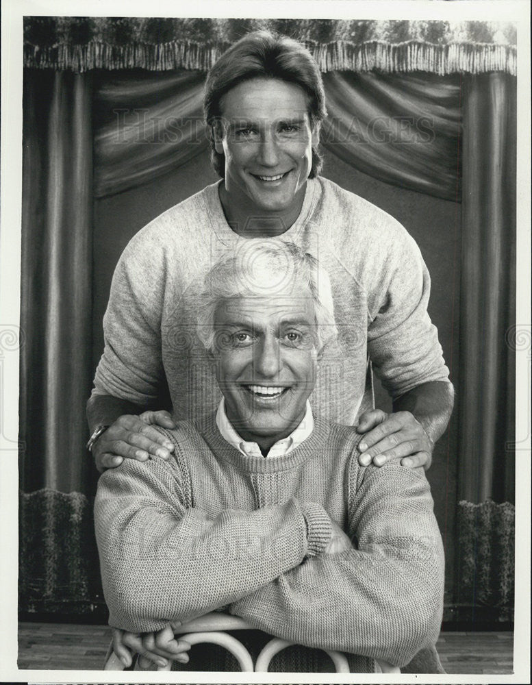 1988 Press Photo Dick Van Dyke Barry Van Dyke THE VAN DYKE SHOW - Historic Images