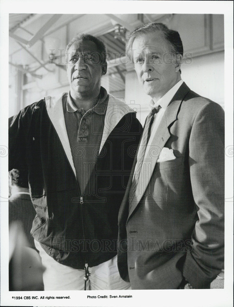 1994 Press Photo Actors Robert Culb Bill Cosby I Spy - Historic Images