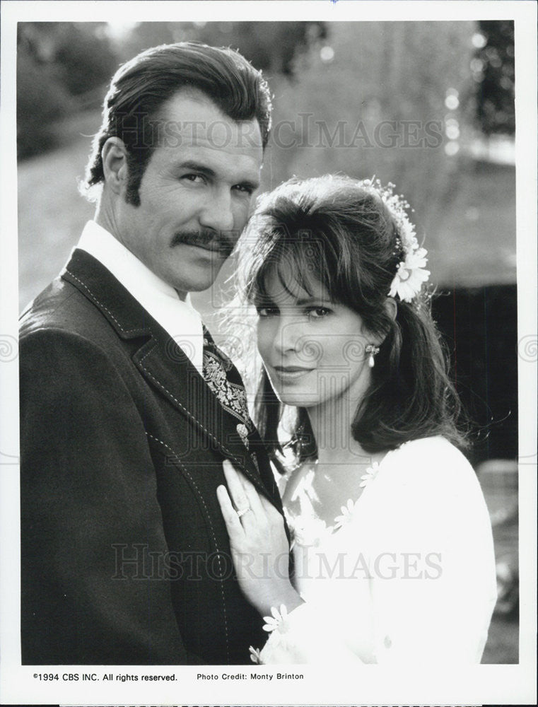 Jacyln Smith & Brad Johnson 1994 vintage promo photo print - Historic ...