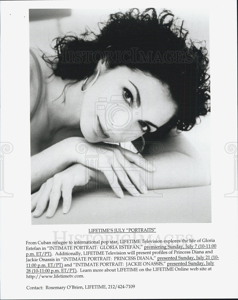 1996 Press Photo Singer Gloria Estefan - Historic Images