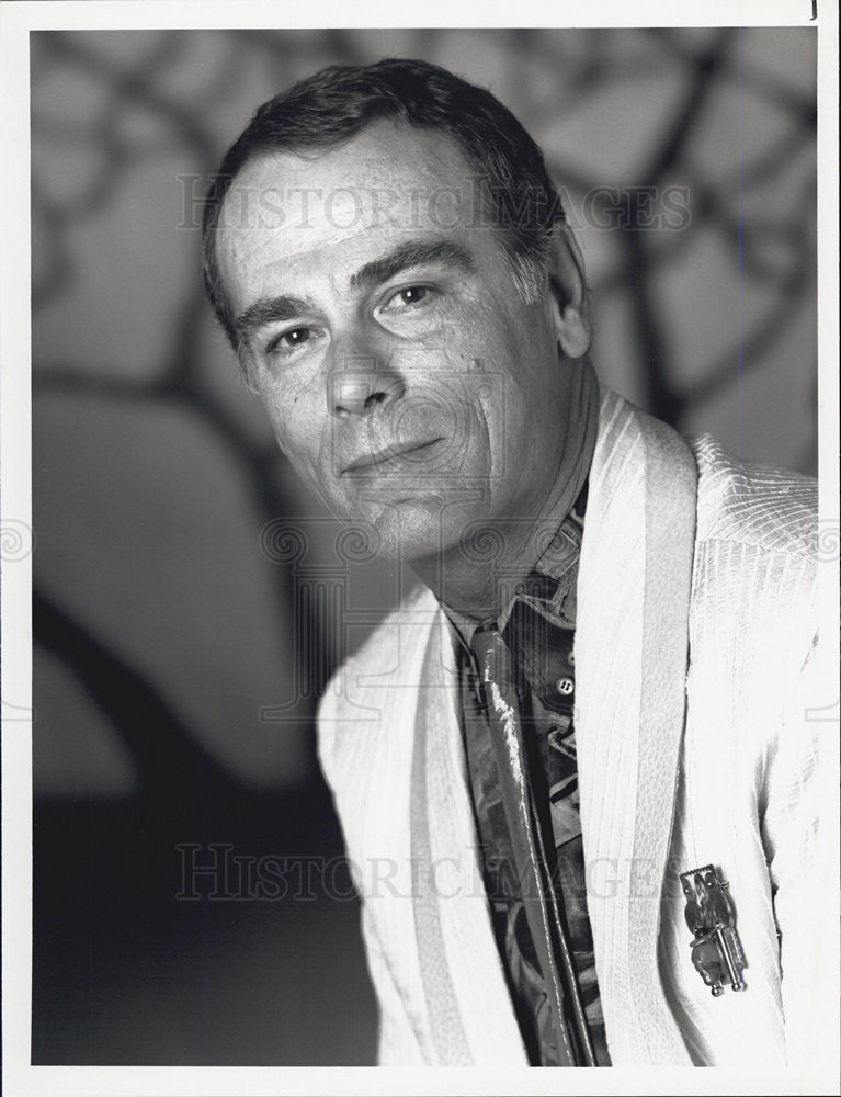 1990 Press Photo Dean Stockwell QUANTIUM LEAP - Historic Images