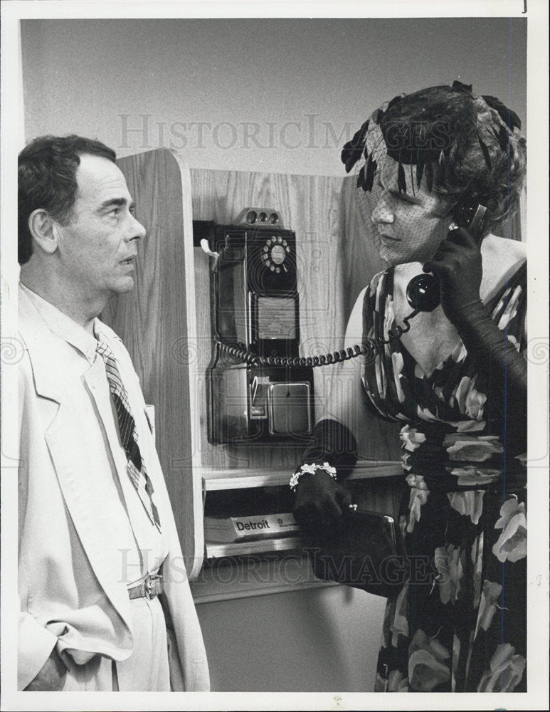 1990 Press Photo Scott Bakula * Dean Stockwell in &quot;Quantum Leap&quot; - Historic Images