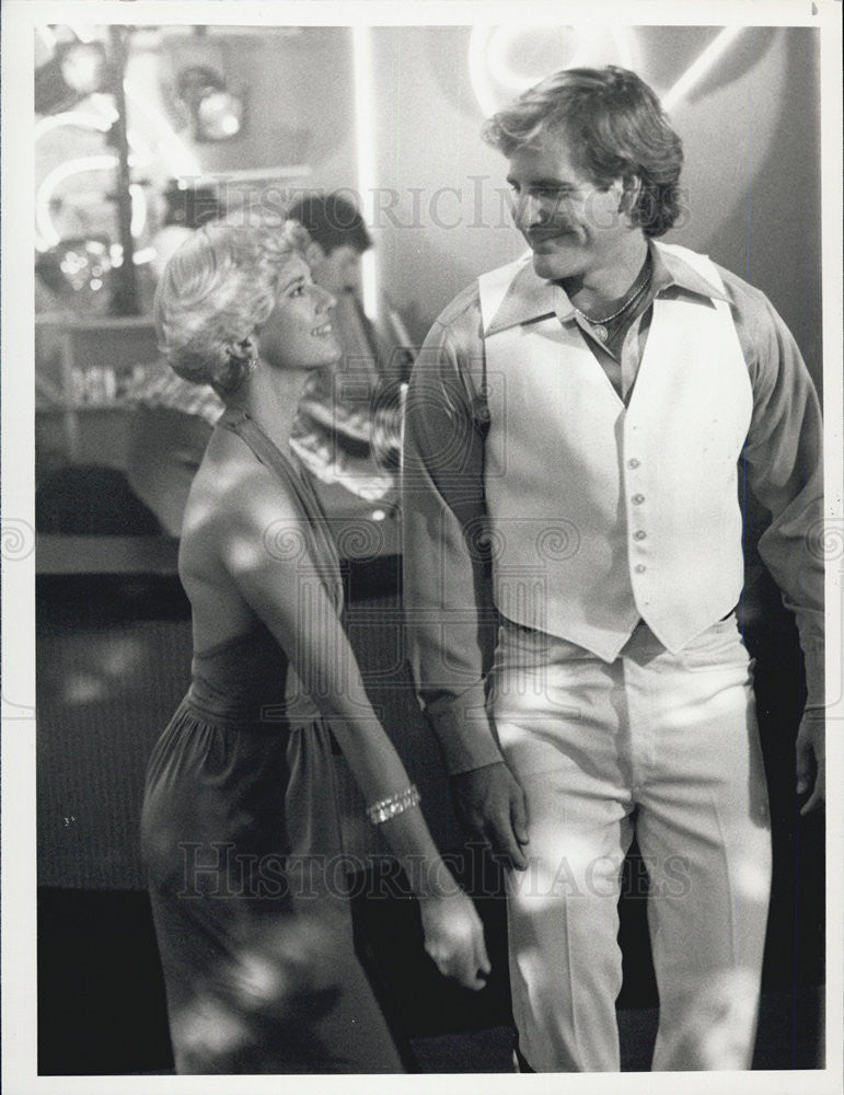 1989 Press Photo Scott Bakula Actor Tobi Redich Actress Quantum Leap Sci-Fi - Historic Images
