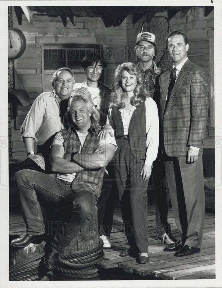 1990 Press Photo Down Home Television Series Dakin Matthews Eric Alan Kramer - Historic Images