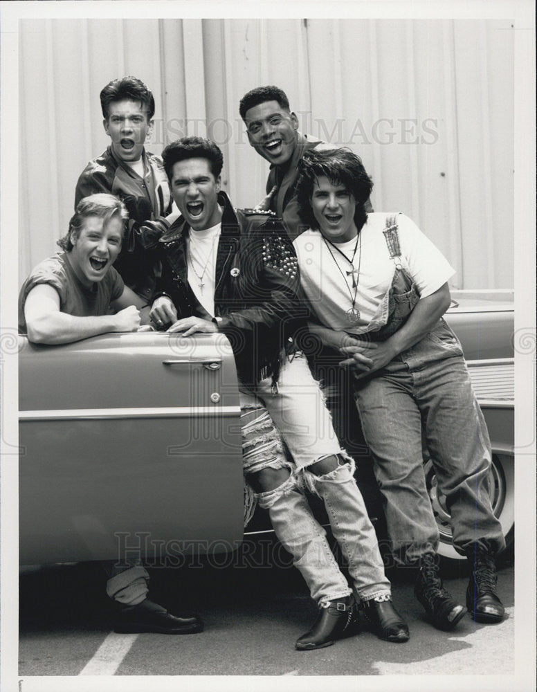 1990 Press Photo Bobbie Leslie Damon Reinagle Eddie Garcia Patrick Daney - Historic Images