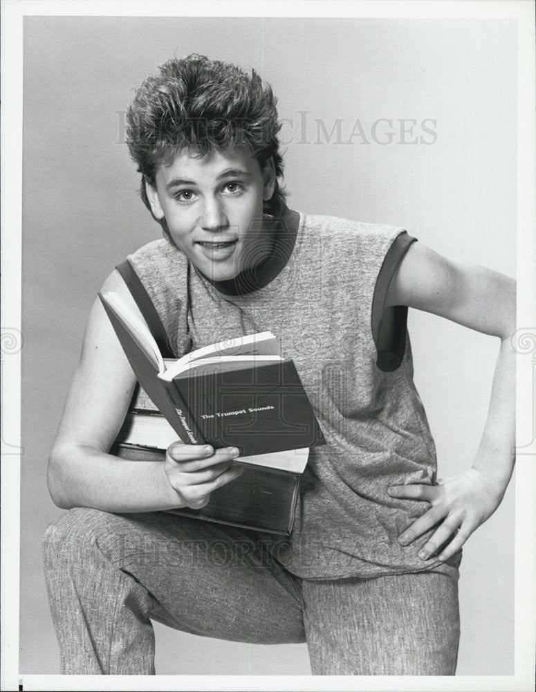 1986 Press Photo Actor Corey Haim - Historic Images