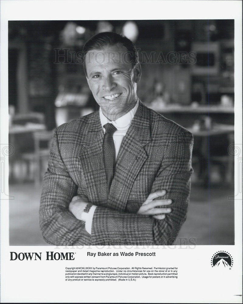 Press Photo Ray Baker starring in &quot;Down Home&quot; - Historic Images