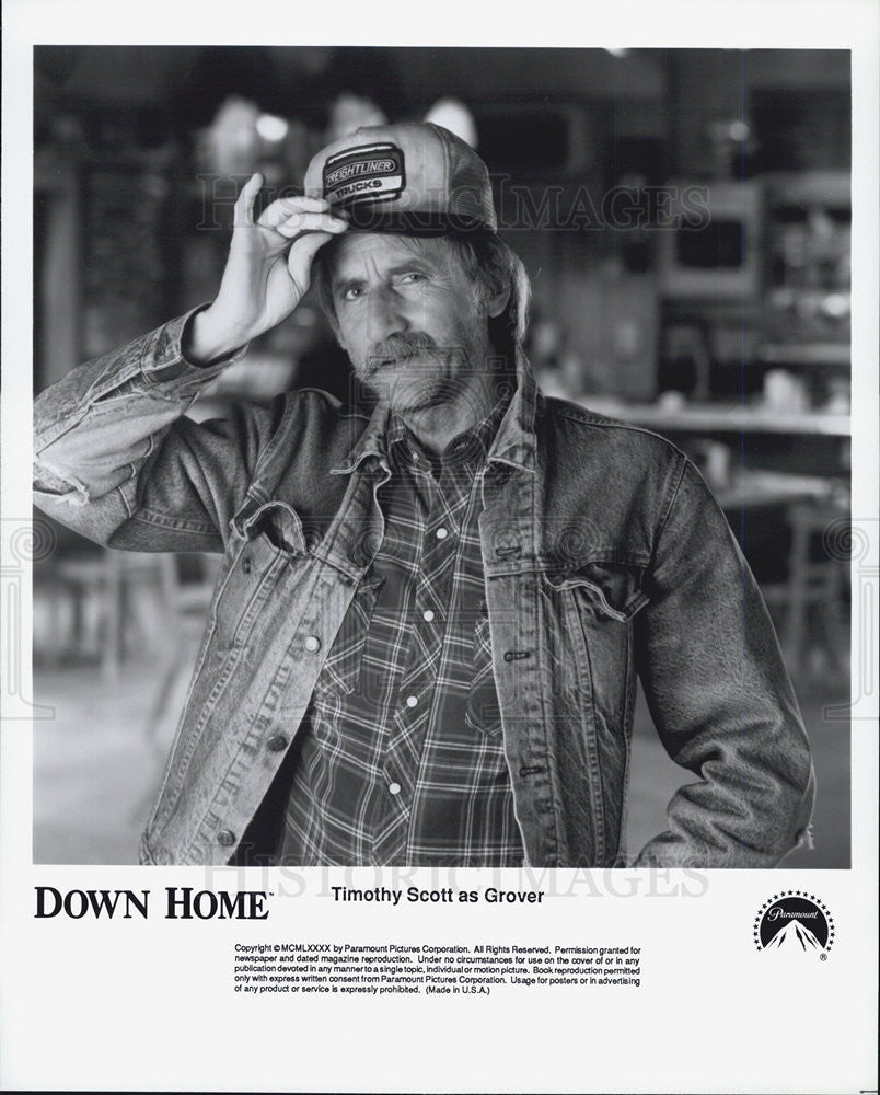 Press Photo Timothy Scott starring in &quot;Down Home&quot; - Historic Images
