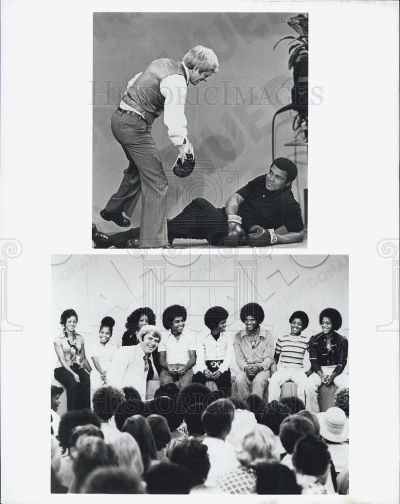 1992 Press Photo Phil Donahue DONAHUE THE 25TH ANNIVERSARY Muhammad Ali - Historic Images