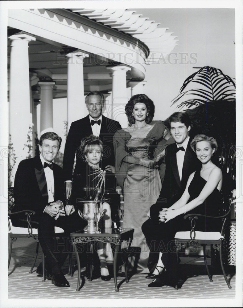 1992 Press Photo Danielle Steel&#39;s Secrets Gary Collins/Lina Purl/Christopher - Historic Images