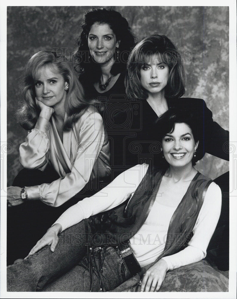 1992 Press Photo &quot;Sisters&quot;Swoosie Kurtz,Pat Kalember,Julianne Phillips,Sela Ward - Historic Images