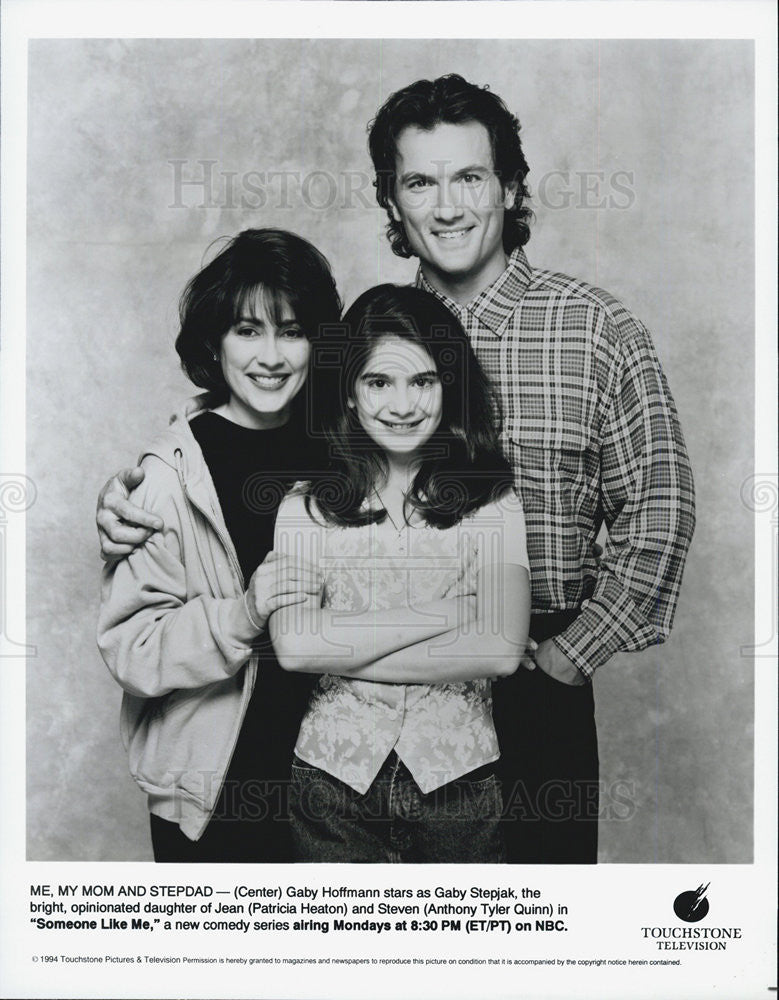 1994 Press Photo &quot;Someone Like Me&quot;Gaby Hoffmann,Patricia Heaton, - Historic Images