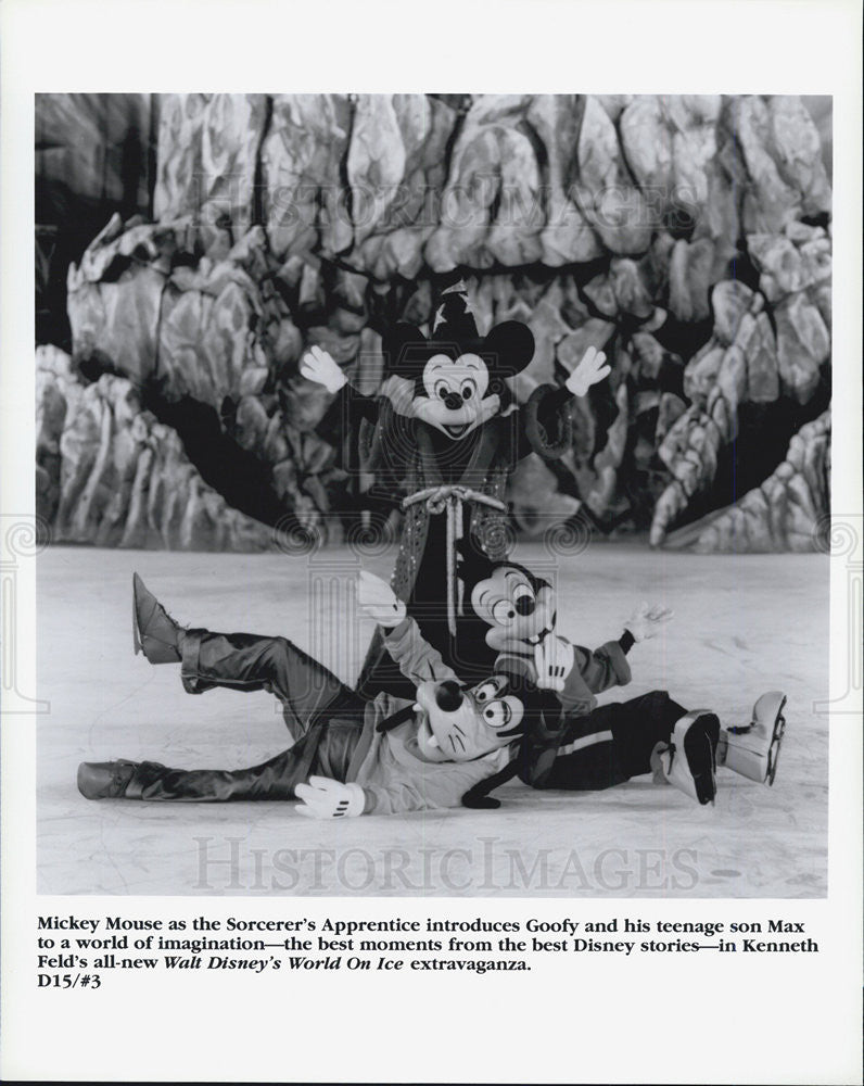 Press Photo Walt Disney&#39;s World ON Ice - Historic Images