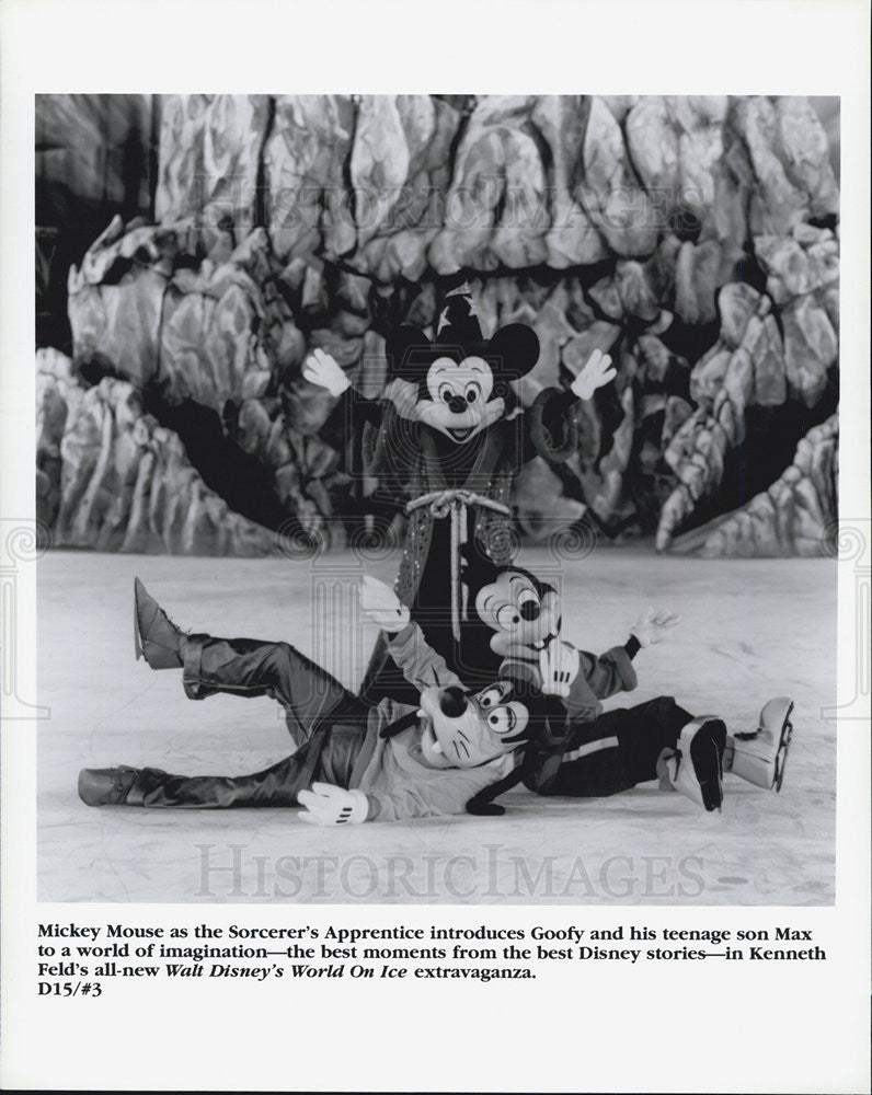 Press Photo Walt Disney's World ON Ice - Historic Images