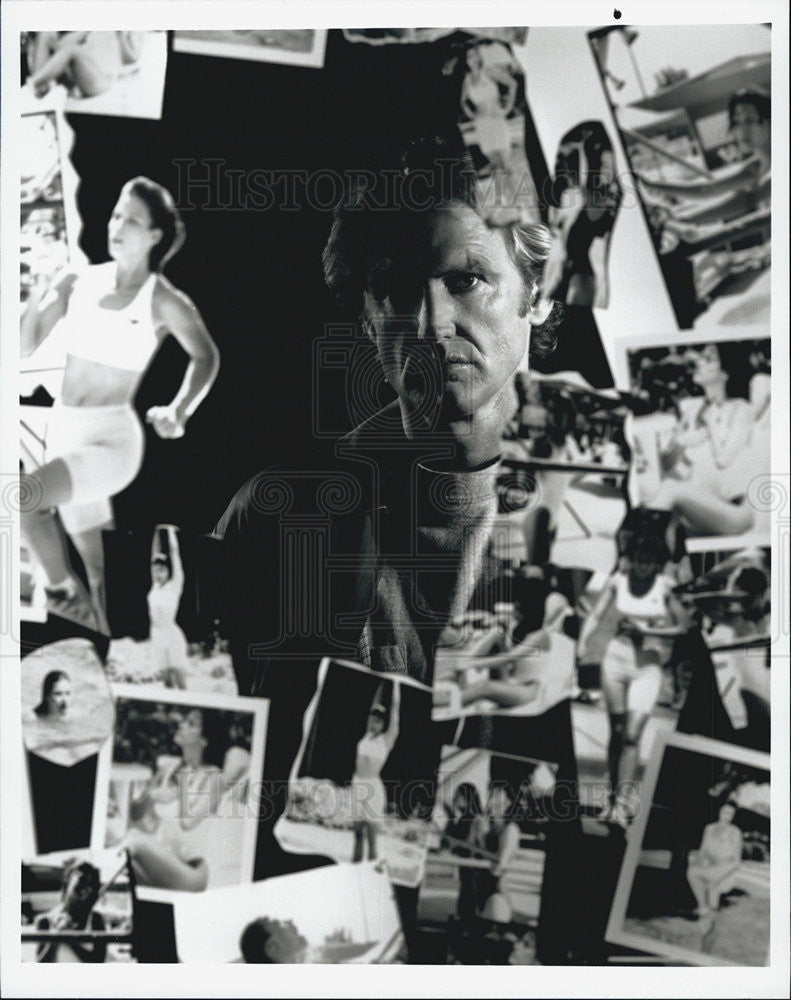 Press Photo Eye Of The Stalker: A Moment Of Truth Film Jere Burns Mirror - Historic Images