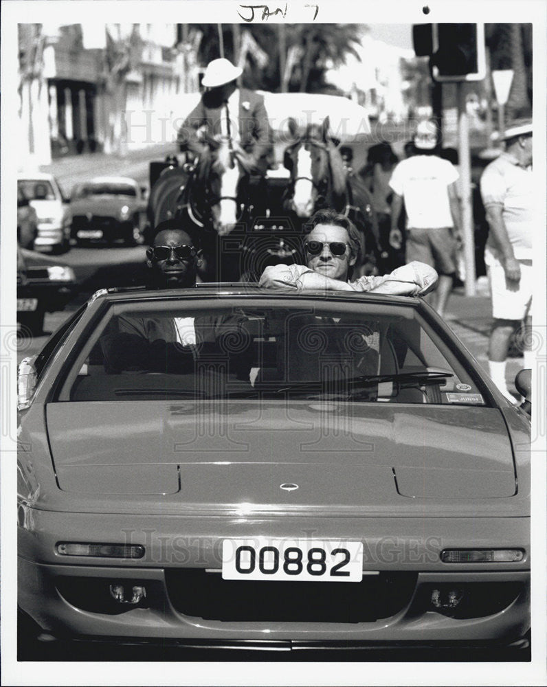 Press Photo Actors David Harewood William Sadler Bermuda Grace - Historic Images