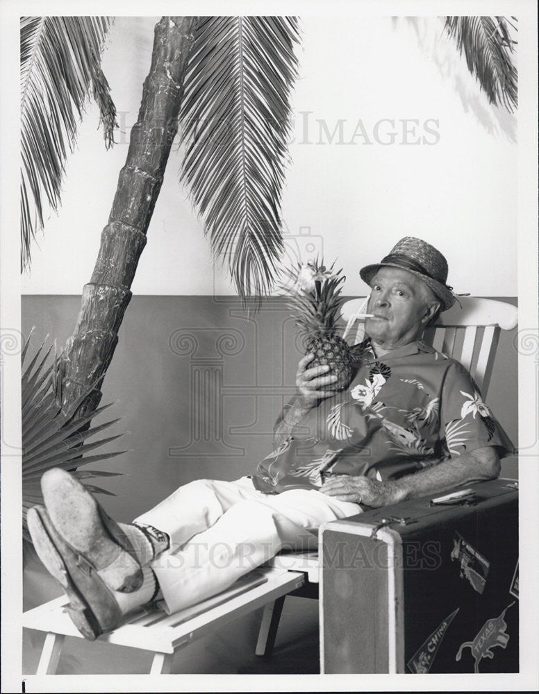 1990 Press Photo Bob Hope in Acapilco - Historic Images