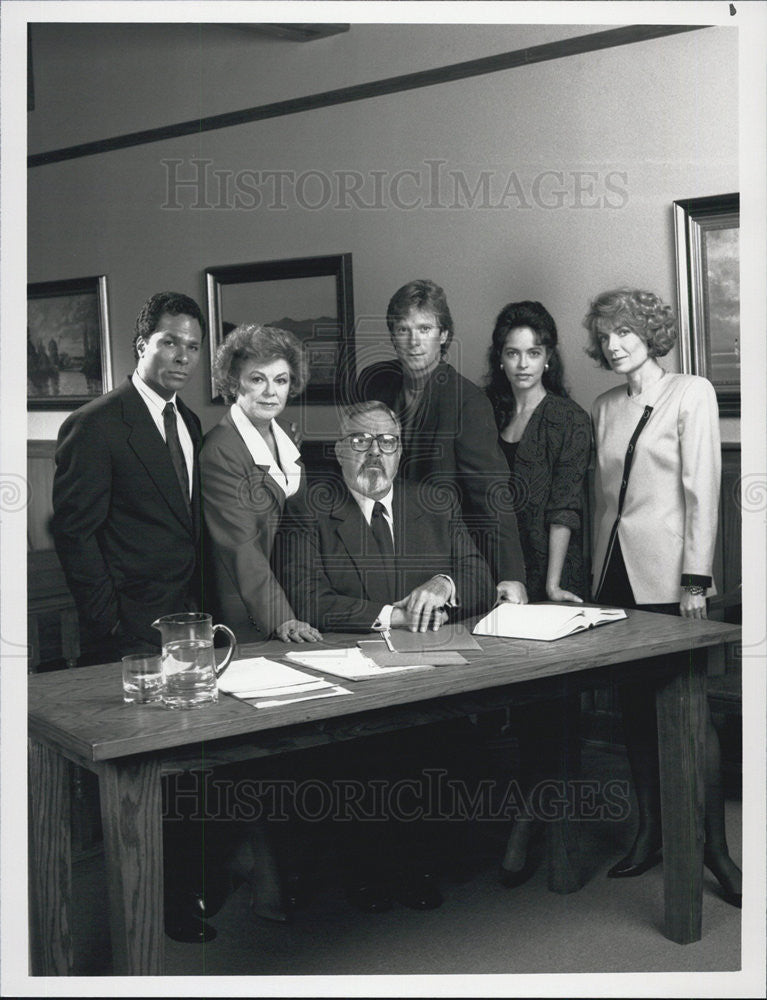 Press Photo Perry Mason case of the Ruthless Reporter - Historic Images