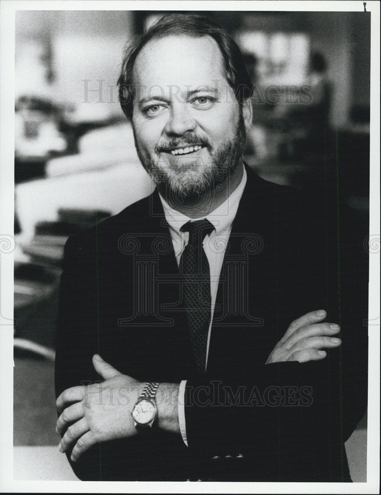 1986 Press Photo Correspondent Lucky Severson - Historic Images